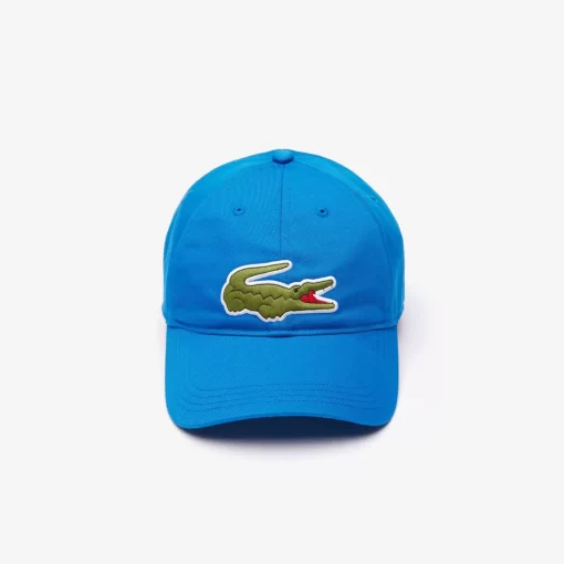 Lacoste Caps & Hats-Unisex Adjustable Organic Cotton Twill Cap