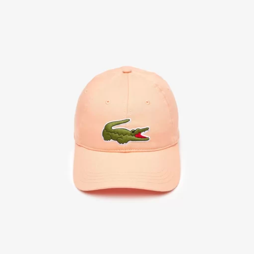 Lacoste Caps & Hats-Unisex Adjustable Organic Cotton Twill Cap