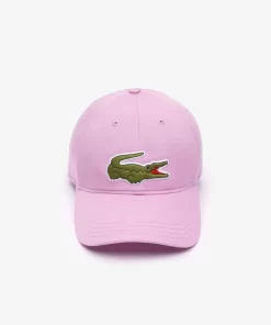 Lacoste Caps & Hats-Unisex Adjustable Organic Cotton Twill Cap