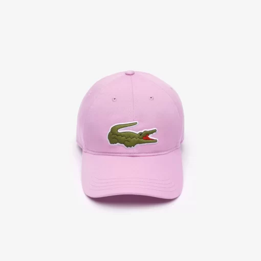 Lacoste Caps & Hats-Unisex Adjustable Organic Cotton Twill Cap