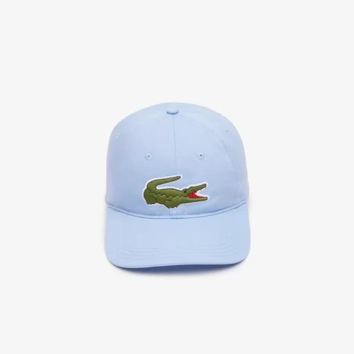 Lacoste Caps & Hats-Unisex Adjustable Organic Cotton Twill Cap