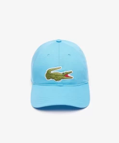 Lacoste Caps & Hats-Unisex Adjustable Organic Cotton Twill Cap