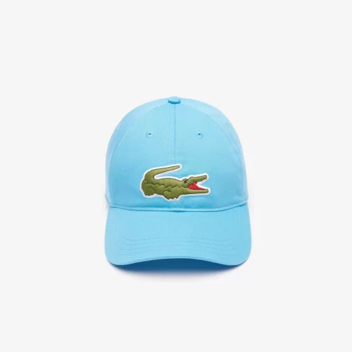 Lacoste Caps & Hats-Unisex Adjustable Organic Cotton Twill Cap