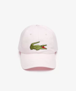 Lacoste Caps & Hats-Unisex Adjustable Organic Cotton Twill Cap