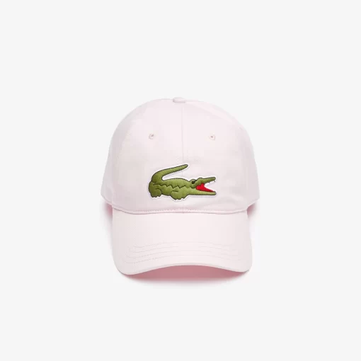 Lacoste Caps & Hats-Unisex Adjustable Organic Cotton Twill Cap