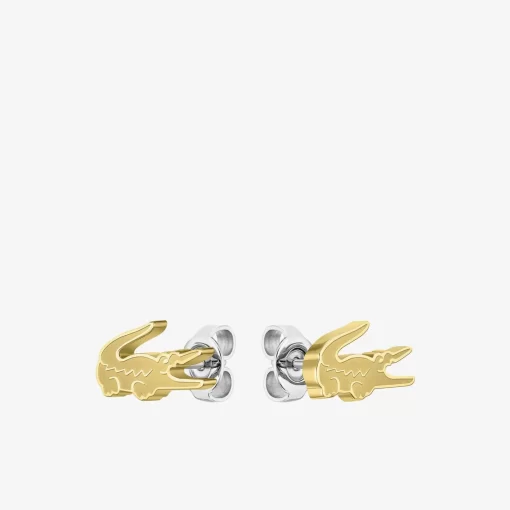 Lacoste Jewellery-Unisex Crocodile Earrings