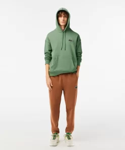 Lacoste Sweatshirts-Unisex Loose Fit Crocodile Badge Jogger Sweatshirt