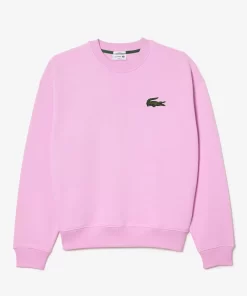 Lacoste Sweatshirts-Unisex Loose Fit Crocodile Badge Jogger Sweatshirt