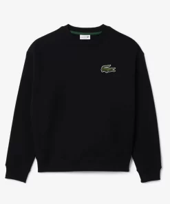 Lacoste Tracksuits-Unisex Loose Fit Crocodile Badge Jogger Sweatshirt