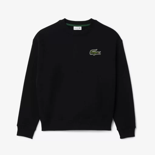 Lacoste Tracksuits-Unisex Loose Fit Crocodile Badge Jogger Sweatshirt