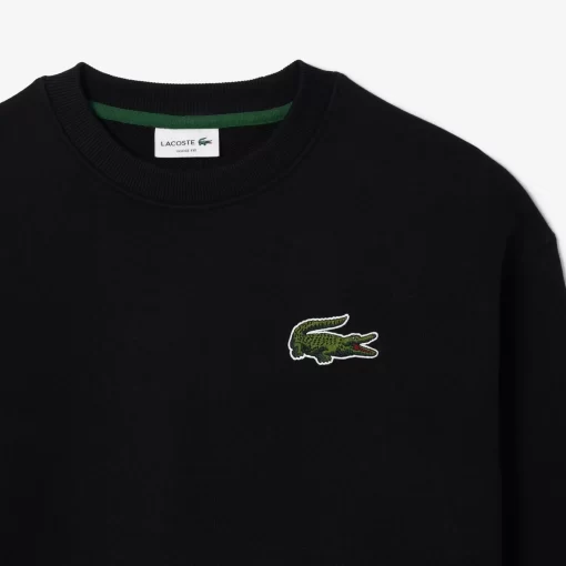 Lacoste Tracksuits-Unisex Loose Fit Crocodile Badge Jogger Sweatshirt