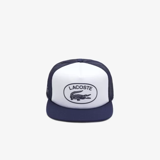 Lacoste Caps & Hats-Unisex Mesh And Neoprene Cap