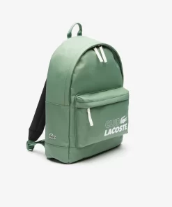 Lacoste Back Pack-Unisex Neocroc Contrast Print Backpack