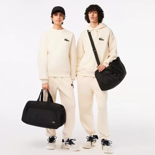 Lacoste Bags-Unisex Neocroc Recycled Fiber Gym Bag