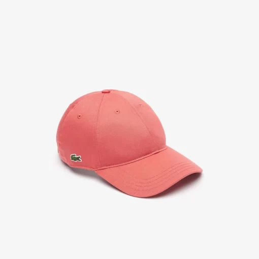 Lacoste Caps & Hats-Unisex Organic Cotton Twill Cap