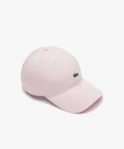 Lacoste Caps & Hats-Unisex Organic Cotton Twill Cap