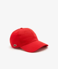 Lacoste Caps & Hats-Unisex Organic Cotton Twill Cap