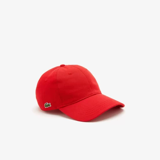 Lacoste Caps & Hats-Unisex Organic Cotton Twill Cap