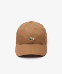 Lacoste Caps & Hats-Unisex Organic Cotton Twill Cap