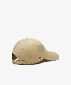 Lacoste Caps & Hats-Unisex Organic Cotton Twill Cap