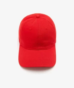 Lacoste Caps & Hats-Unisex Organic Cotton Twill Cap