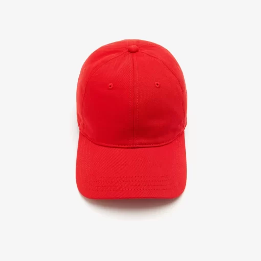 Lacoste Caps & Hats-Unisex Organic Cotton Twill Cap