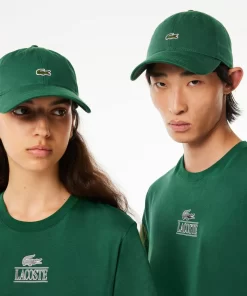 Lacoste Caps & Hats-Unisex Organic Cotton Twill Cap