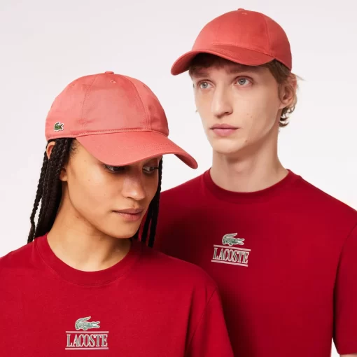 Lacoste Caps & Hats-Unisex Organic Cotton Twill Cap