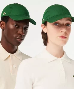 Lacoste Caps & Hats-Unisex Organic Cotton Twill Cap