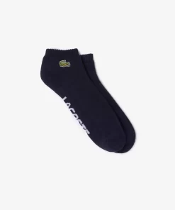 Lacoste Socks-Unisex Sport Branded Stretch Cotton Low-Cut Socks