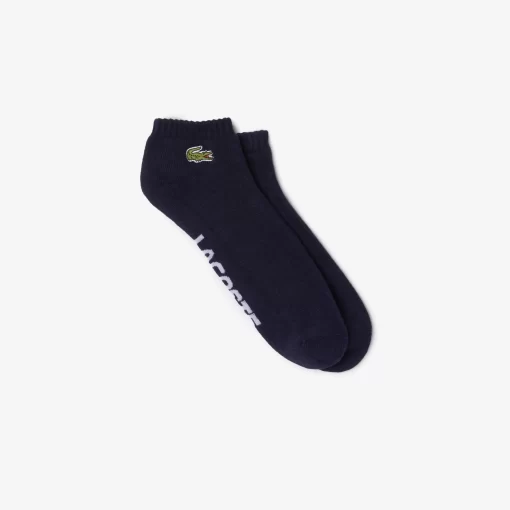 Lacoste Socks-Unisex Sport Branded Stretch Cotton Low-Cut Socks