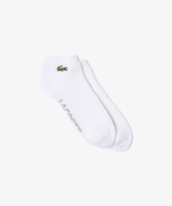 Lacoste Socks-Unisex Sport Branded Stretch Cotton Low-Cut Socks