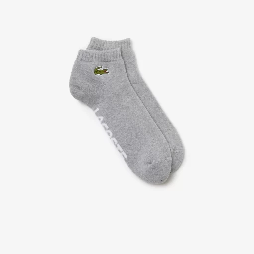 Lacoste Socks-Unisex Sport Branded Stretch Cotton Low-Cut Socks