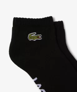 Lacoste Socks-Unisex Sport Branded Stretch Cotton Low-Cut Socks