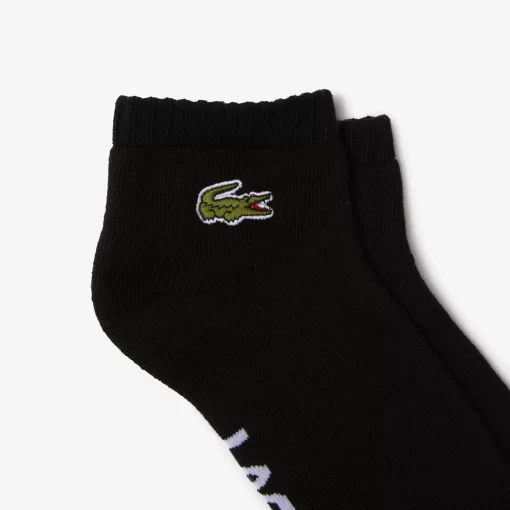 Lacoste Socks-Unisex Sport Branded Stretch Cotton Low-Cut Socks