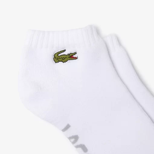 Lacoste Socks-Unisex Sport Branded Stretch Cotton Low-Cut Socks