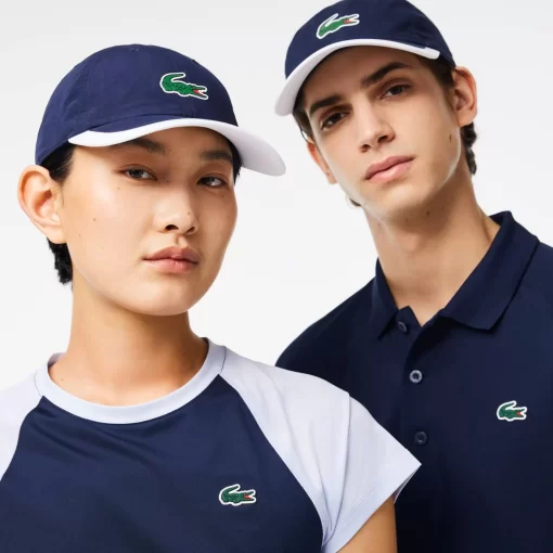 Lacoste Caps & Hats-Unisex Sport Contrast Border Lightweight Cap