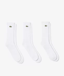 Lacoste Socks-Unisex Sport High-Cut Socks Three-Pack