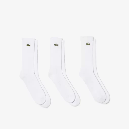 Lacoste Socks-Unisex Sport High-Cut Socks Three-Pack