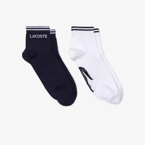 Lacoste Socks-Unisex Sport Low Cotton Sock 2-Pack