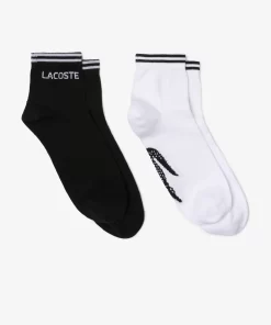 Lacoste Socks-Unisex Sport Low Cotton Sock 2-Pack