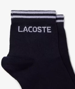 Lacoste Socks-Unisex Sport Low Cotton Sock 2-Pack