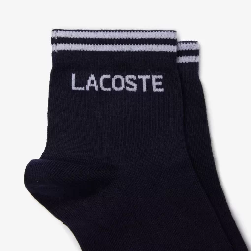 Lacoste Socks-Unisex Sport Low Cotton Sock 2-Pack