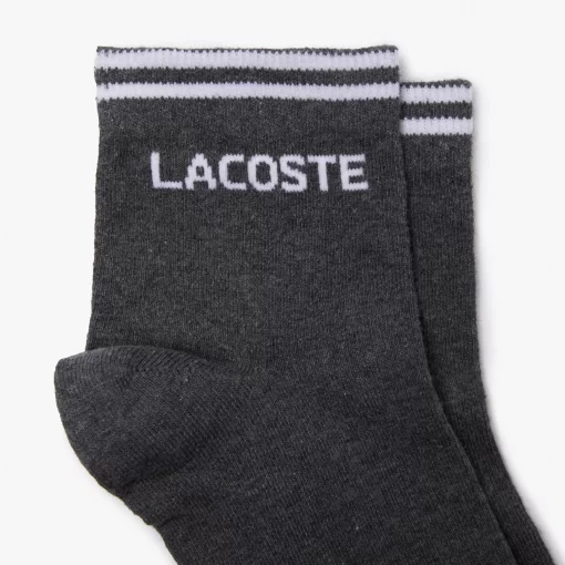 Lacoste Sport Clothing-Unisex Sport Low Cotton Sock 2-Pack