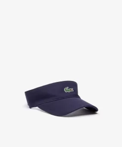 Lacoste Caps & Hats-Unisex Sport Pique And Fleece Tennis Visor