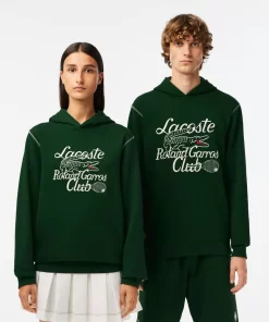 Lacoste Sport Clothing-Unisex Sport Roland Garros Edition Hoodie