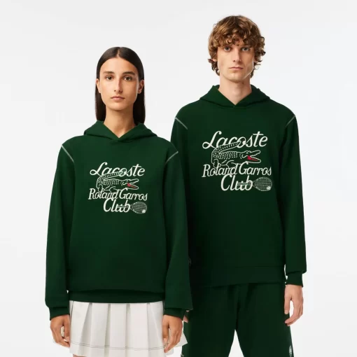 Lacoste Sport Clothing-Unisex Sport Roland Garros Edition Hoodie