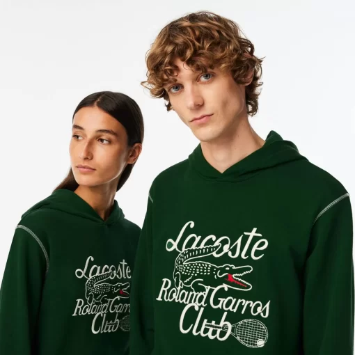 Lacoste Sport Clothing-Unisex Sport Roland Garros Edition Hoodie