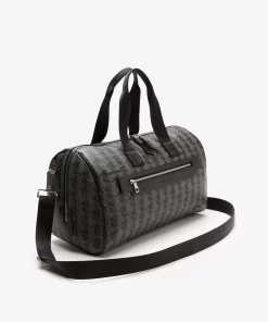 Lacoste Bags-Unisex The Blend Monogram Print Weekend Bag