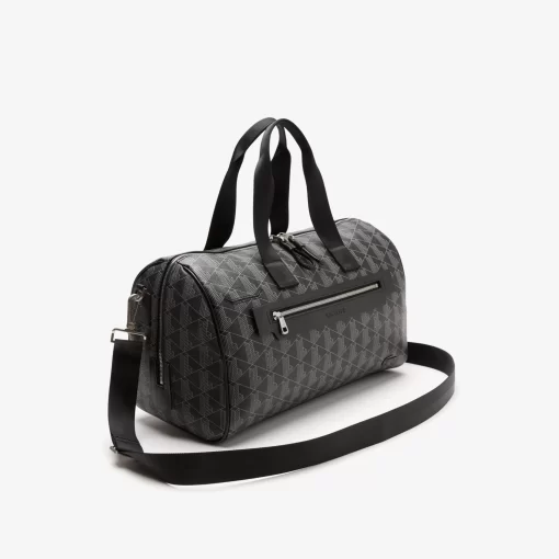 Lacoste Bags-Unisex The Blend Monogram Print Weekend Bag